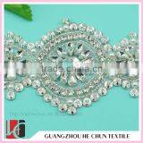 HC-0190-1 Customized 888 Crystal Material Rhinestone Applique,Rhinestone Applique Design For Wedding Dress Quality Choice thumbnail-2