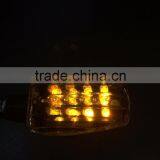 2W 12V 12LEDs Yellow Waterproof Motorcycle Indicator Turn Signal Light thumbnail-5