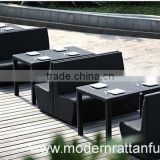 Rattan coffee table set - Magic cube shaped dining table set