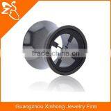 TP01155 Stainless Steel Ball Body Jewelry Safety Glass Ear Plug thumbnail-4