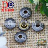 9mm Metal Jeans Rivet Decorative Customized Rivet for Leather Belt thumbnail-1