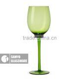SAMYO Handmade Home Usage Decoration Hot Sale Fashion Ballon Wine Glass With Color thumbnail-2