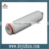 Perfluor folded filter catridge for chemicals industry