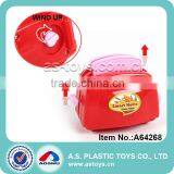 Novetly Hot Selling Plastic Pretend Play Bread Maker/toaster Wind up Kitchen Set Toy thumbnail-2