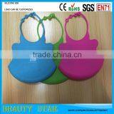 High Quality Baby Bib,waterproof Silicone Baby Bib,durable&and Easy Washable Baby Bib Factory thumbnail-5