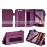 Newest design stand leather case For Sharp AQUOS PAD SH-08E tablet pc