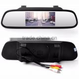 popular 4.3 inch digital TFT LCD screen car rearview mirror camera dvr