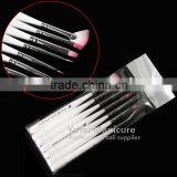 7Pcs Nail Art Pen Brush UV Gel Acrylic Painting Drawing Pen Polish Brush