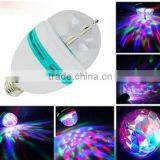3W Energy Saving Head Rotating Led Decoration Disco Laser LED Light Bulb