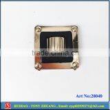 Gold Metal Shoelace Charm Buckle Shoe Accessories thumbnail-2