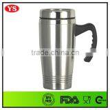16oz Thermos Double Wall Stainless Steel Office Cup With Handle thumbnail-5