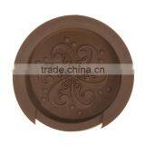 Sound Hole Cover Block Plug Screeching Halt for 40"/41" EQ Acoustic Guitar Brown thumbnail-5