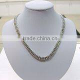 Zircon Necklace/Platinum Plating thumbnail-1