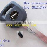 New Key Maz Transponder Key (MAZ24R) 4D63 Chip 40 Bit