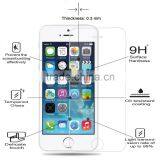 0.3mm 9H 2.5D Arc Edge Explosion Proof Waterproof Oleophobic Tempered Glass HD Screen Protector Film for IPhone 5 5c 5s se