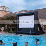 Inflatable Sealed Screen and Air-tight Movie Screen/0.6mm PVC Screen Made in China