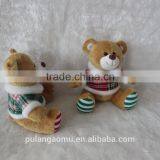 Plush Toys Stuffed Toy Bear Christmas Xmas Day Gift thumbnail-2