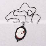 Fashion Jewelry Necklace Steampunk Necklace Classical Silhouette Cameo Pendant 2015 New Party Dress Made in China Yiwu thumbnail-3