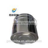 2.5L Round Metal Bucket With Metal Handle thumbnail-5