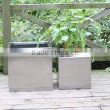 Fashion Design Bonsai Pot Stainless Steel Flower Container and Flowers Pots thumbnail-4