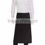 Black Canvas Bar Long Waist Apron thumbnail-2
