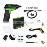 Wireless / Wired 3.5" TFT LCD Video Inspection Snake Scope Borescope Endoscope Camera 2M Cable With 9mm Diameter Slim Camera thumbnail-2