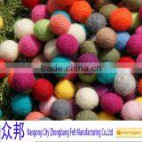 Felt Balls Rug Felt Balls Garland in Nursery School thumbnail-1