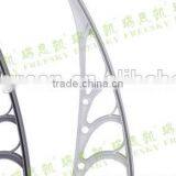 YP60200 23.6X78in Clear Polycarbonate(plastic Bracket Awning) NEW DIY Door Canopies For Front Door Patio Rain Cover thumbnail-4