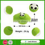 Cute Panda Silicone Lid Silicone Coffee Cup Cover thumbnail-3
