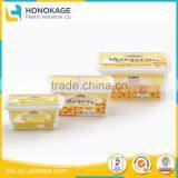 Plastic Food Container Rectangular With Lid,Margarine Plastic Container Packaging thumbnail-1