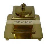 Casted Brass Metal Ink Well thumbnail-1