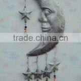 Decorative Sun Moon Bell Hangings, Decorative Cast Iron Hanging Bells, Antique Hanging Bells, Indian Art Hanging Bells, thumbnail-1