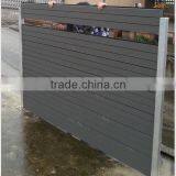 Weather Resistant Wpc Fence for Outdoor Decorative Garden Fencing in Europe Style,180*180cm Fence Panels,better Than Pvc Fence thumbnail-4
