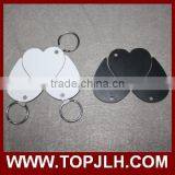 Promotional Gift Personalized Custom Logo Mdf Keychin Keyring thumbnail-5