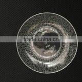 Round Clear Plastic Dish,PS Saucer Dish, Plastic Salad Dish thumbnail-1