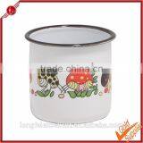 Durable and Health and Safety Enamel Wholsale Cheap Plain White Coffee Mug thumbnail-1