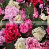 SJ2017300203 Hot Sale Plastic Flower Wall Hanging Silk Flower for Weeding Decoration thumbnail-2