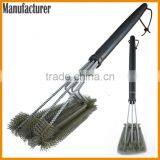 High Quality Stainless Steel Barbecue BBQ Grill Cleaning Brush thumbnail-2