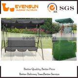 Garden Three Seats Swing Chair With Sunshade thumbnail-1