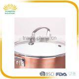 2 Layers White Ceramic Aluminum Pot Cooking Pot thumbnail-3