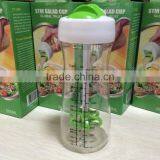 2016 Wholesale Plastic Salad Dressing Mixer Shaker Salad Dressing Bottle thumbnail-2