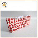 Owl Red and White Japanese Canvas Zipper Pouch - Cosmetic Bag - Large Pencil Case By Chiqun Dongguan CQ-H01058 thumbnail-1