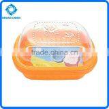 Cheap Plastic Orange Soap Box Dish thumbnail-1