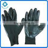 Nitrile Coated Gloves Nylon Gloves With Nitrile Dots