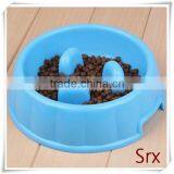 Manufacturer Unique Best Selling Cute Superior Environmental Friendly Dog Cat Pet Plastic Food Round Bowl Wholesale thumbnail-1