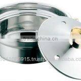 Shabu Shabu Pot for Induction Cooker With Holed Lid Utensils for Induction thumbnail-1