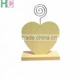 Customized Metal With Wooden Base Memo Clip Type thumbnail-1