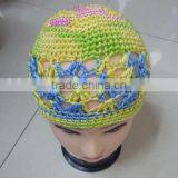 Crochet Boho KUFI Cap Beanie SKULL Hat and Cap