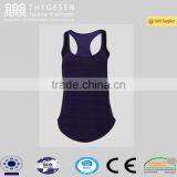 100% Polyetser Mesh Running Fit Women Plain Tank Tops