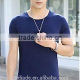 Customized Manufactorying Plain Short-sleeve T Shirt for Man thumbnail-4